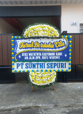 Papan Bunga Duka di Panambungan